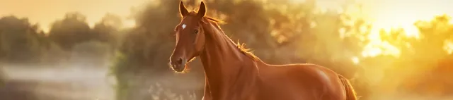 Pferd läuft auf der Weide Pferd läuft auf der Weide
